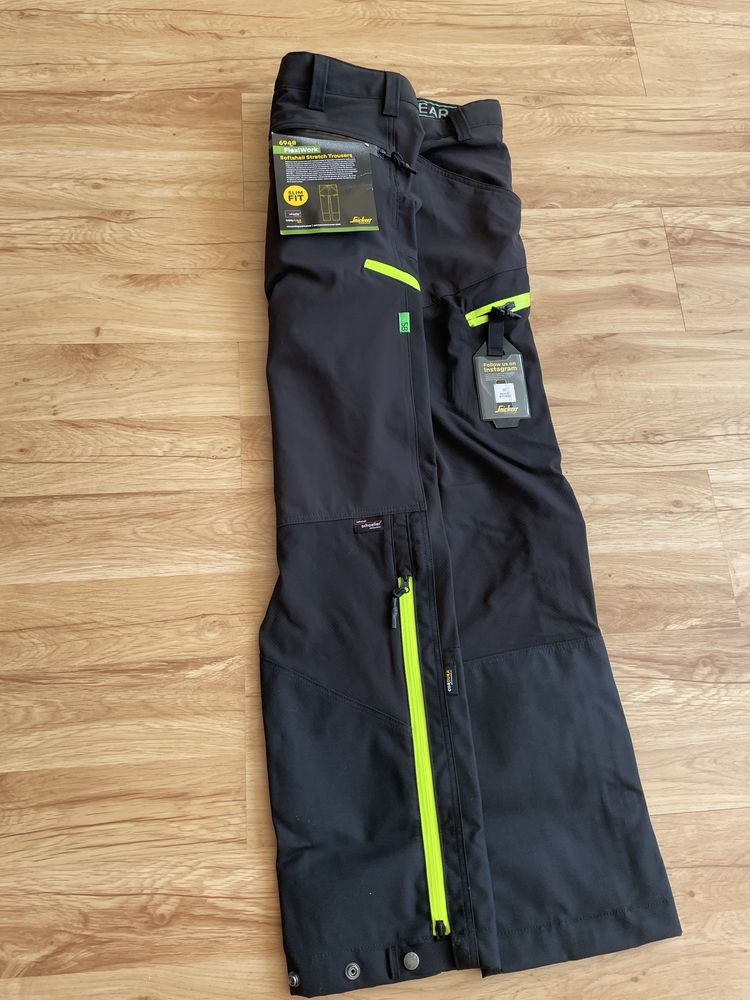 Snickers 6948 flexi work spodnie robocze