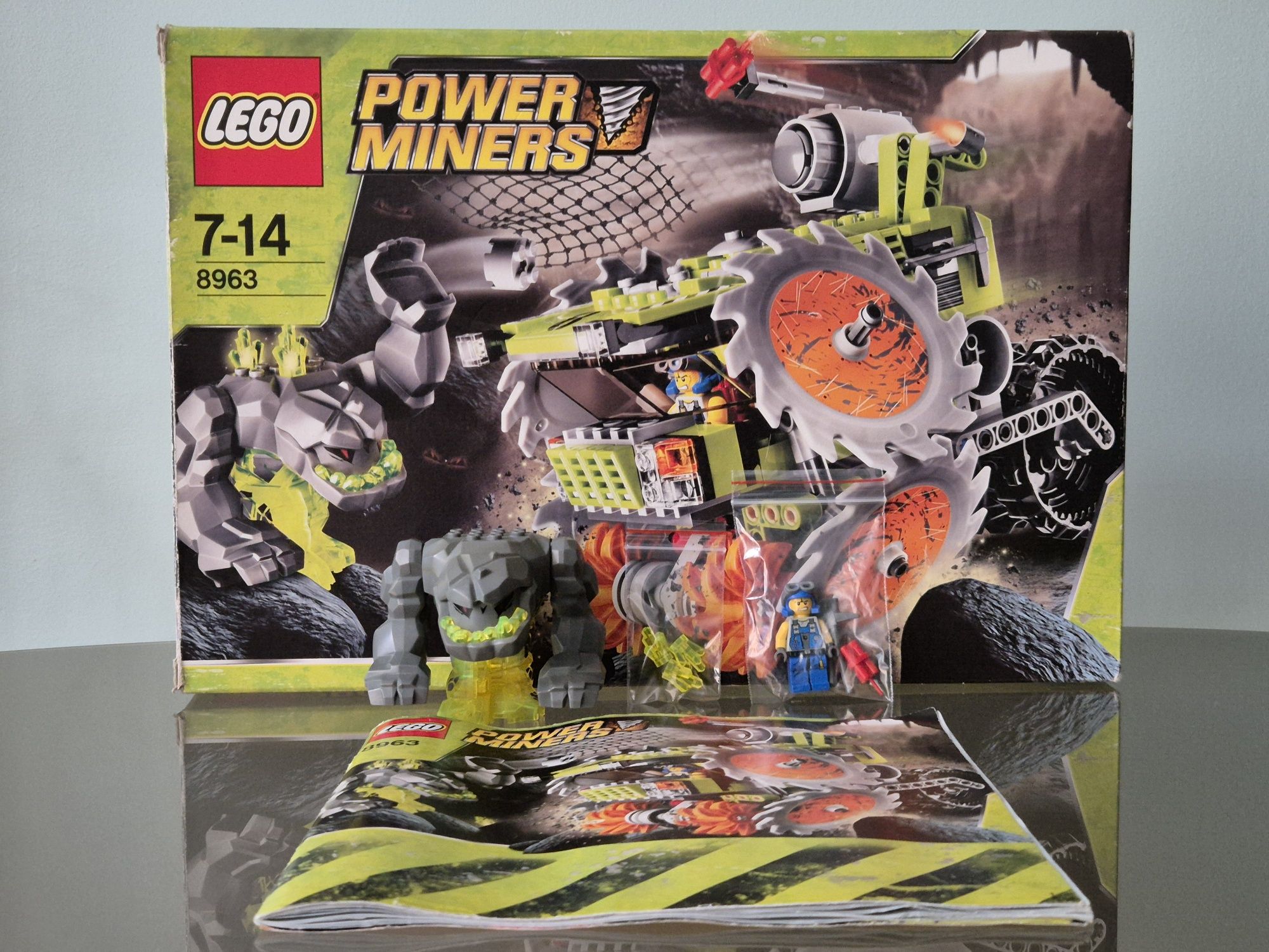 LEGO Power Miners 8963: Rock Wrecker 100% KOMPLET