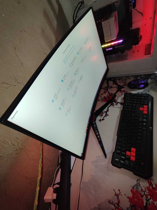 Вигнутий Ігровий монітор 24"дюйми AOC C24G2U / 165 Гц / Стан чудовий!