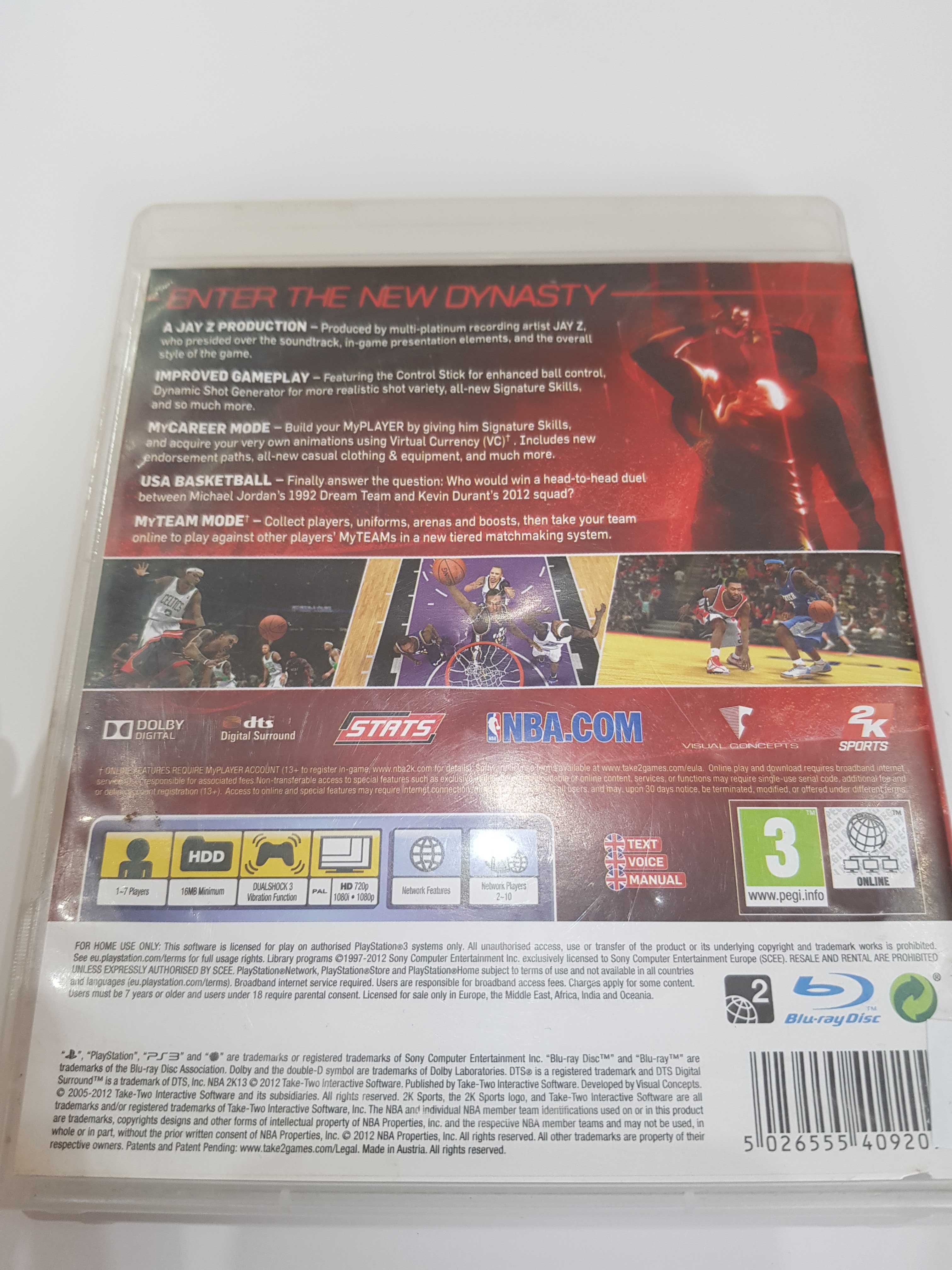 NBA 2K13 PS3 Sklep Iława