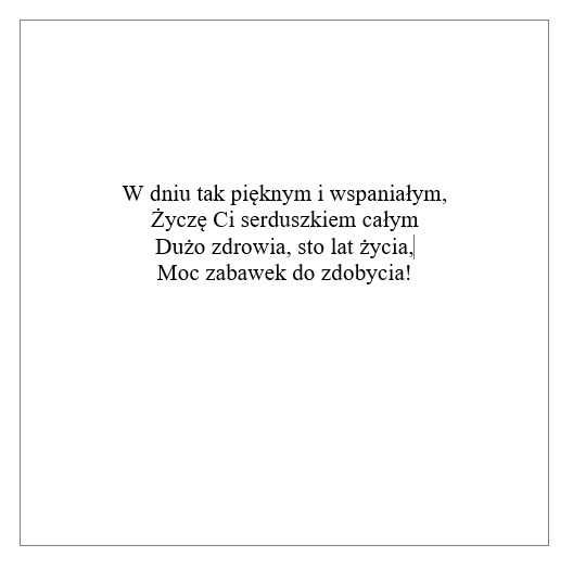 Kartka w pudełku na urodziny tęcza chmurki tęczowa chmurki