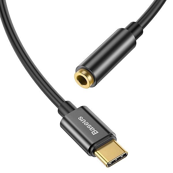 Adapter Baseus L54 do słuchawek Usb-c / mini jack 3.5mm Dac 24 bit 48