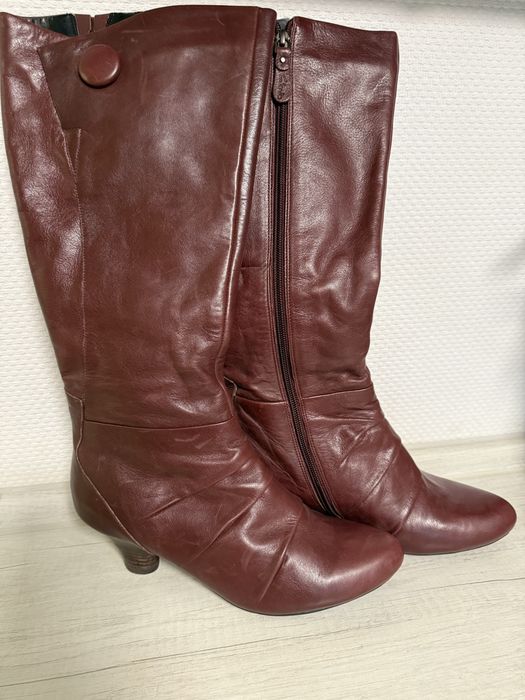 Чоботи осіні шкіряні Кларкс 41