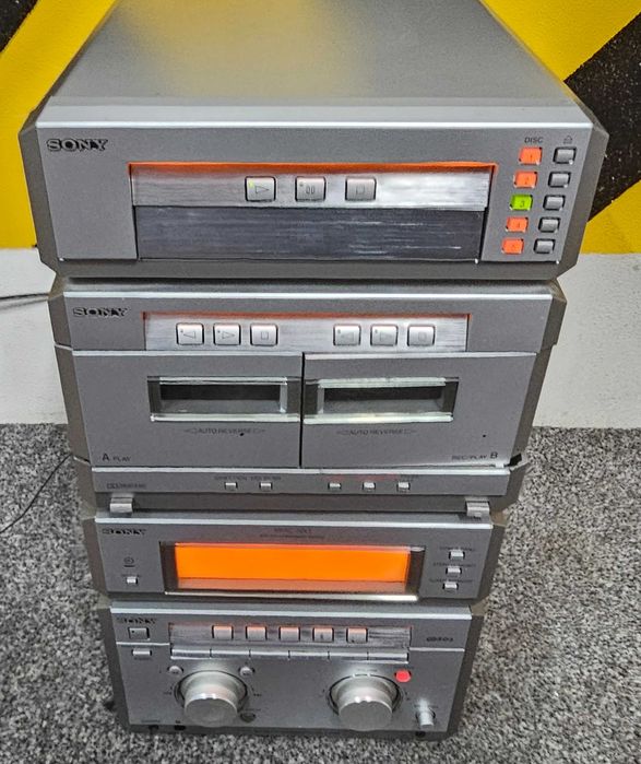 Radio, odtwarzacz CD, wieża Sony MHC-NX1. wysyłka