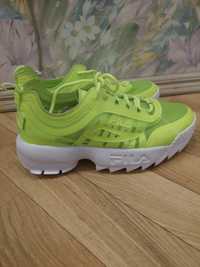 Кросівки Fila Disruptor Run Neon Lime