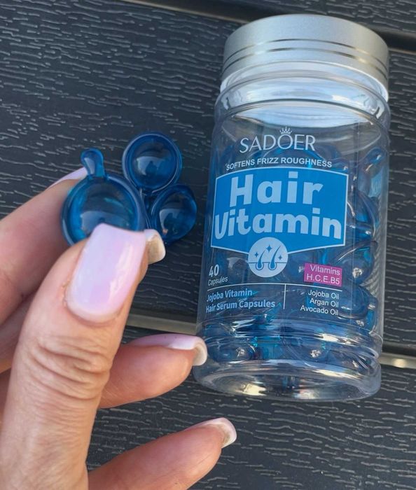 Вітамінні капсули для волосся SADOER Hair Vitamin в асортименті