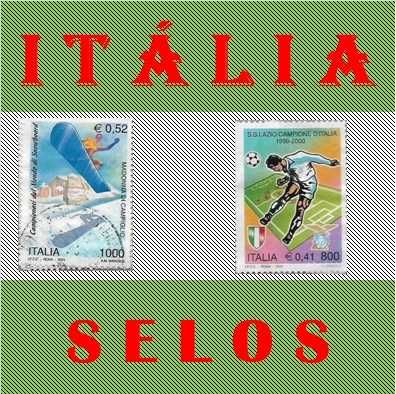 Itália - - - - - Selos