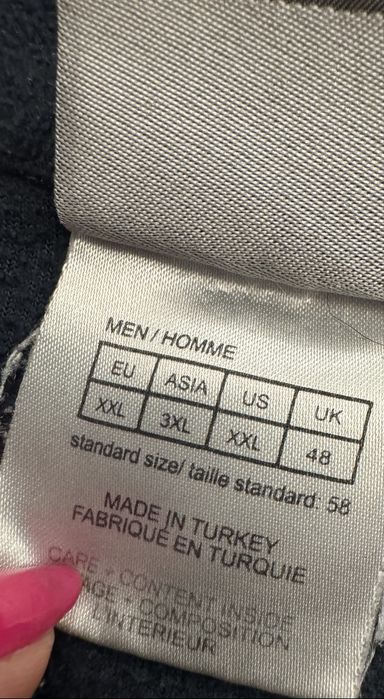 Jack Wolfskin tecnopile bluza stójka czarna polar męska XXL super stan