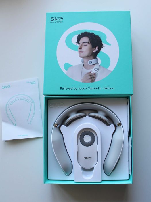 Масажер для шиї SKG 4098 White (несправний)