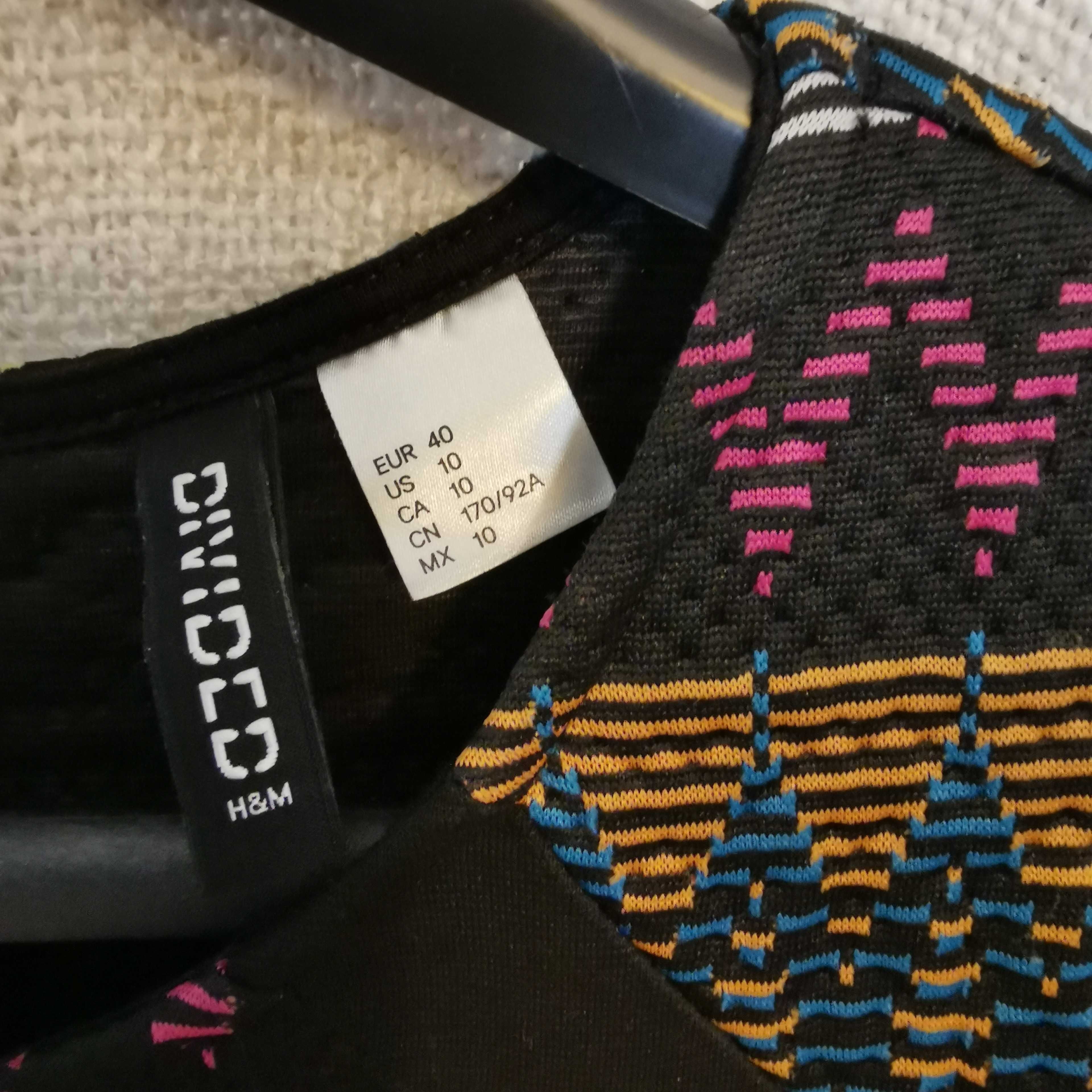 Wyrzedaż Damska obcisła Sukienka MINI marki H&M rozm. 36/38 Katowice