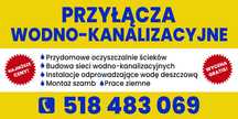 Przyłącza wodno-kanalizacyjne,przydomowe oczyszczalnie ścieków,SZAMBA