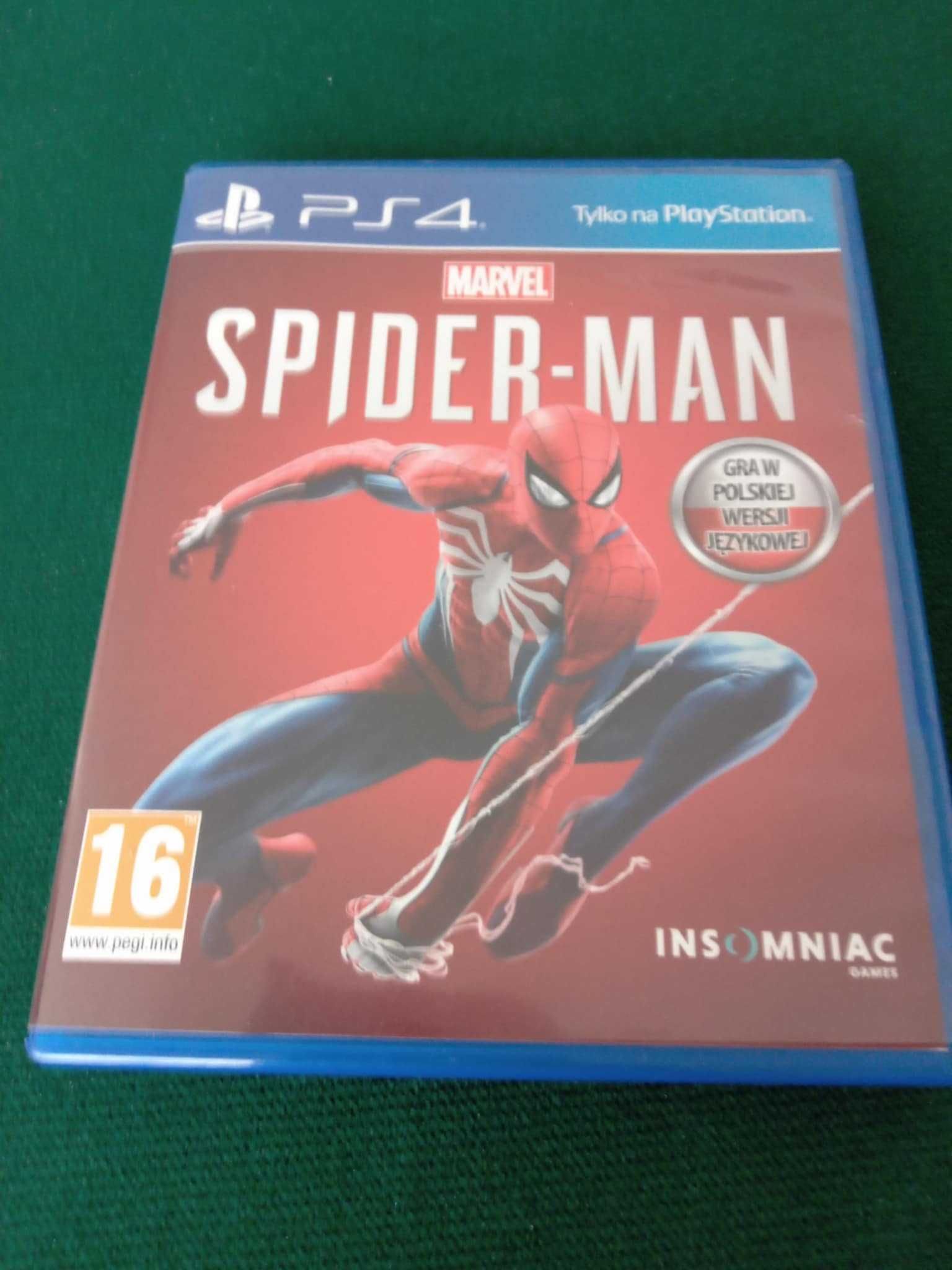 Spiderman gra PS4
