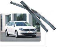 Дефлектори з хромом Вітровики VW Golf 5 / VW Golf 6 Combi універсал