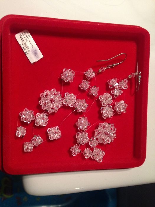 Kolczyki srebrne ślubne