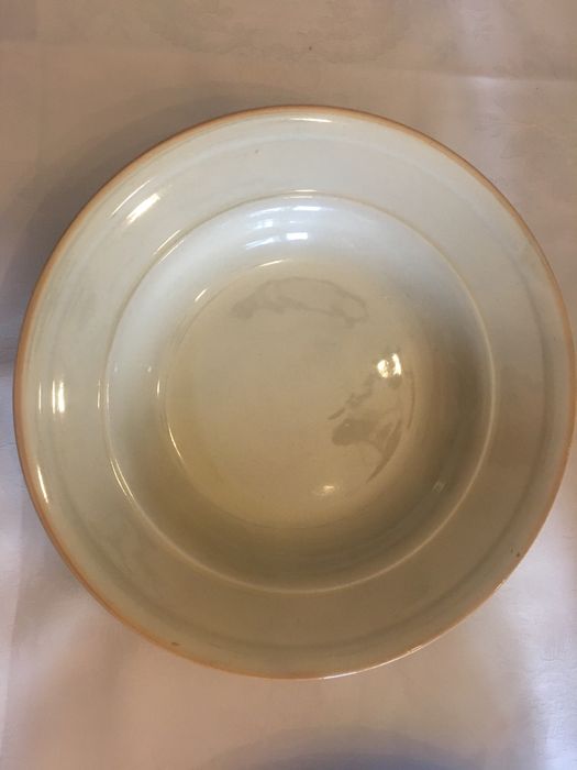 Talerze głębokie 2 szt. sygnowane Tułowice 24 cm