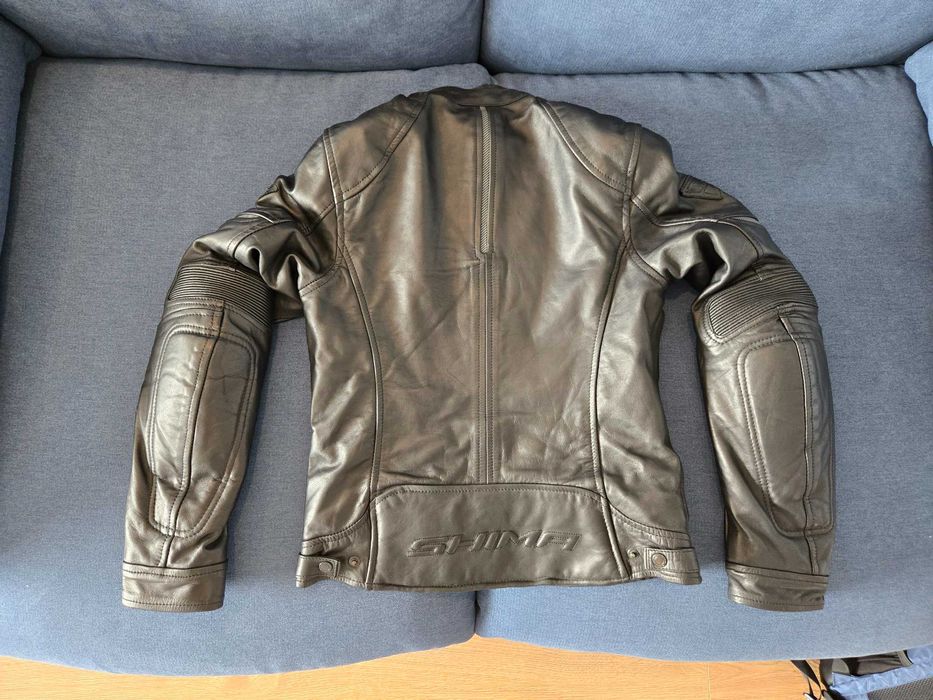 Мотокуртка шкіряна жіноча Shima Monaco Black у розмірі М.