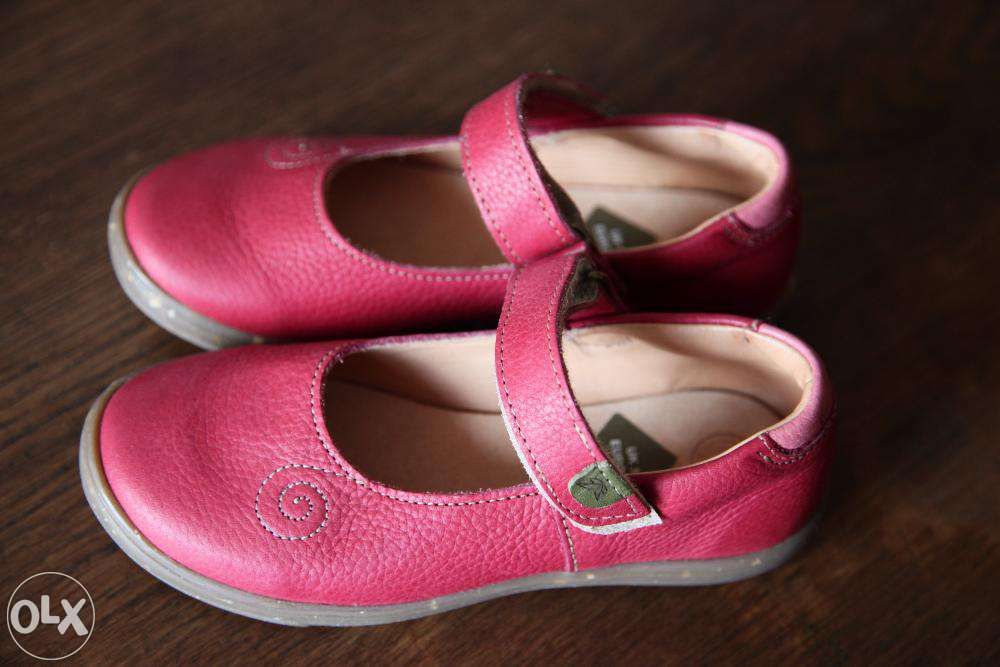 skórzane buty dziewczęce szwedzkiej firmy KAVAT rozm. 29