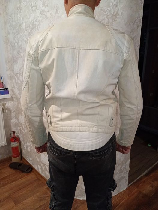 Мотокуртка шкіряна