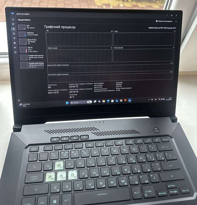 ‼️Asus Tuf F15‼️i7-11th/RTX3050/512GB / Ноутбук / Игровой