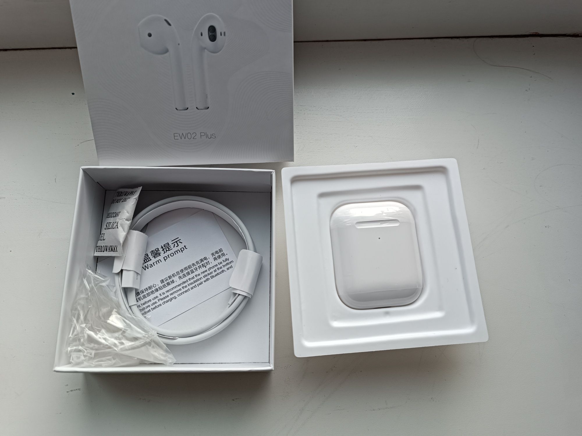 HF AirPods Hoco EWO2 Plus (білі)