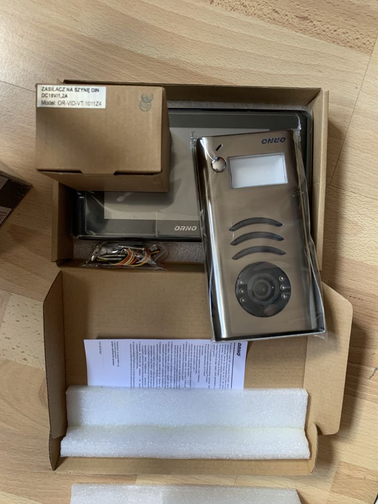 ORNO OR-VID-VT-1017 Zestaw wideodomofonowy NOWY!!!