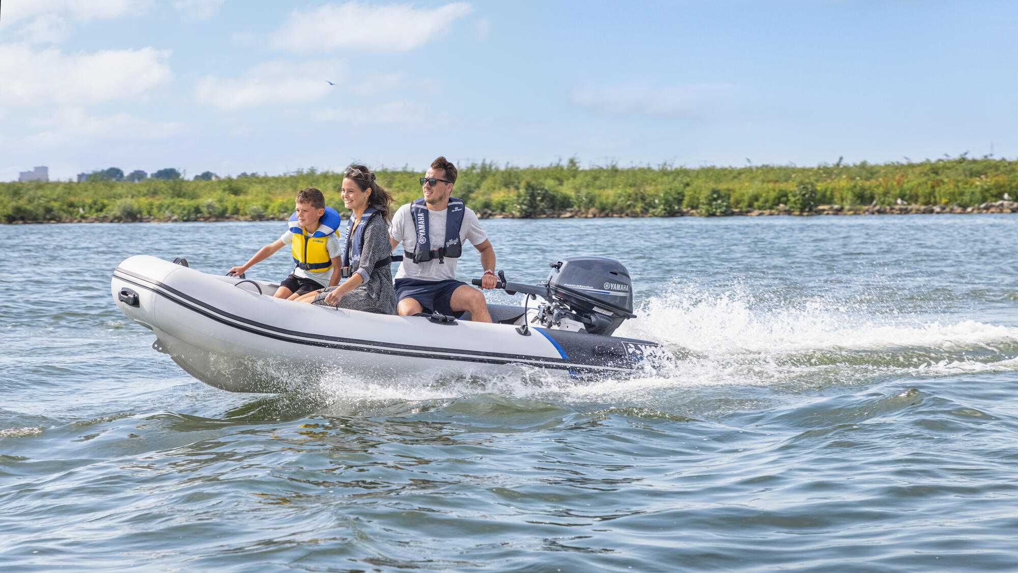 Ponton \ RIB Yamaha YAM 350TAF alu podłoga Dostępny na zamówienie !