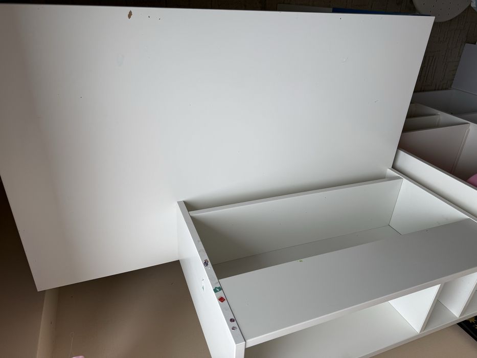 Biurko ikea PAHL z nadstawka 96 cm dlugosci regulowane