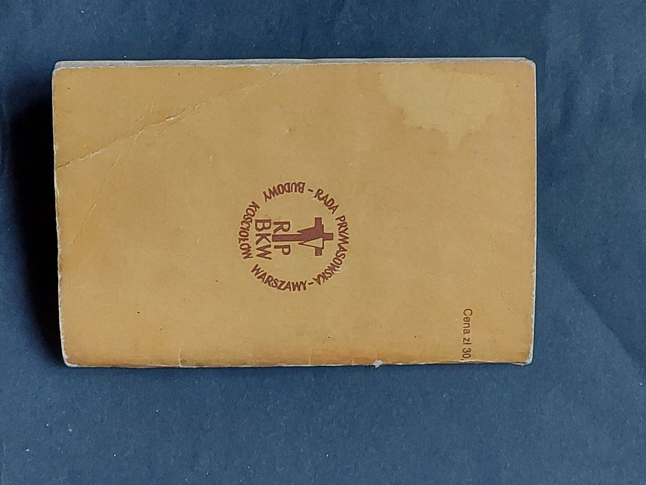 Stary kalędarz mały kieszonkowy 1986rok z czasów PRL