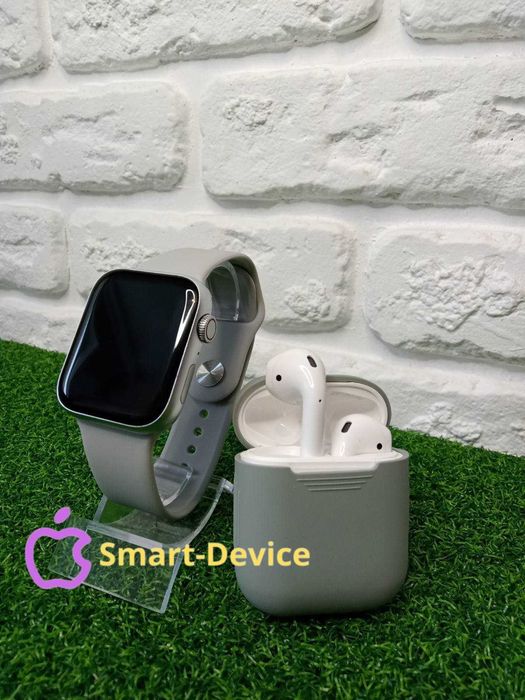 Акція! Бездротові Навушники Airpods 2 +смарт годинник М16+ Smart Watch