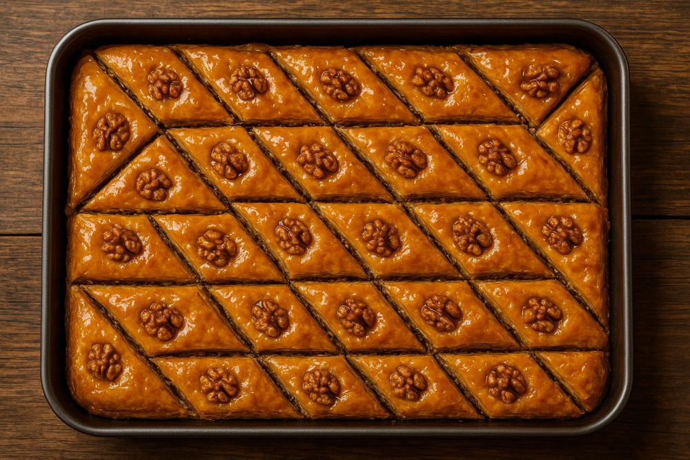 Oryginalna Azerska baklawa - 1 Blacha (okoto 2-3kg) - 250 z1