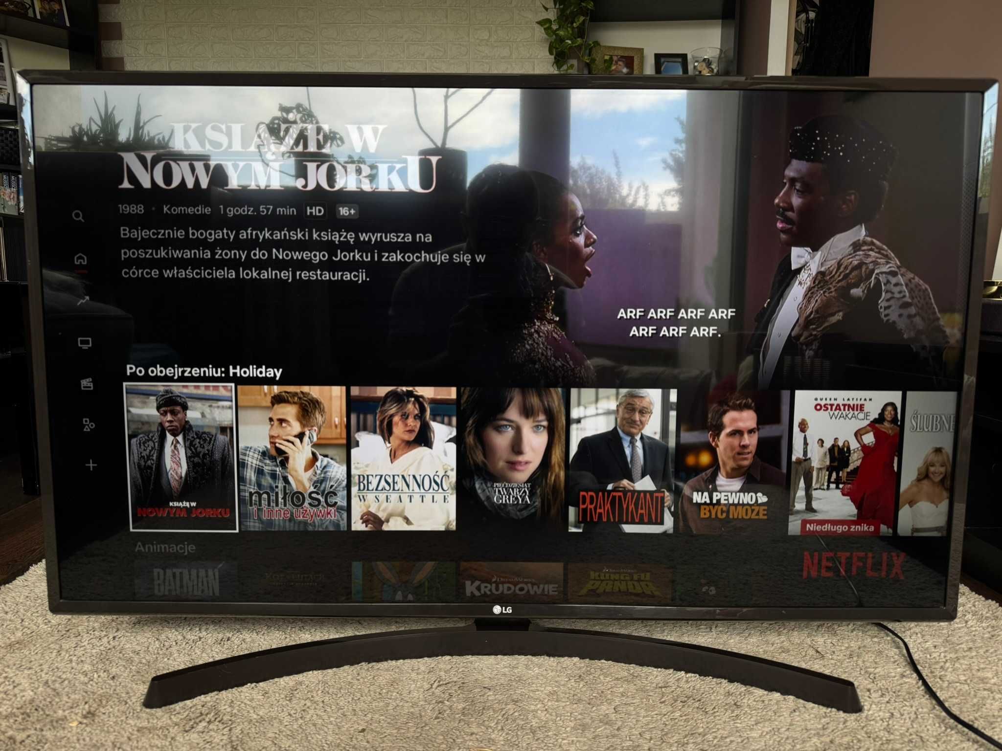 Telewizor LG43UK6400 WIFI Netflix Youtube - Sprawny