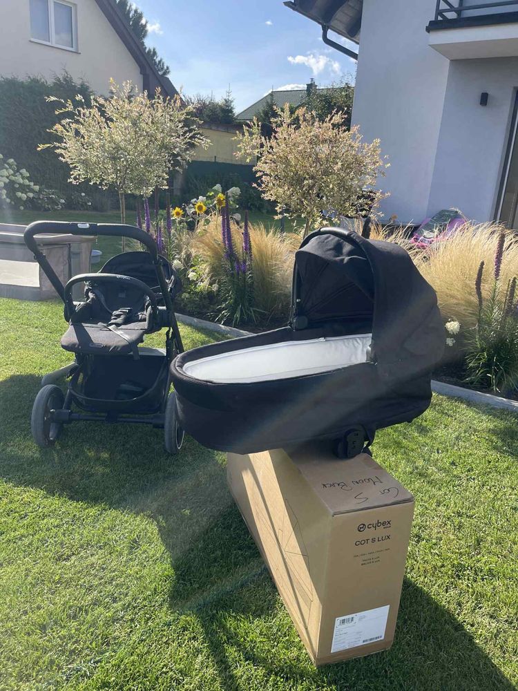 Sprzedam wózek Cybex Balios S, gondole oraz dostawkę Chicco - zestaw