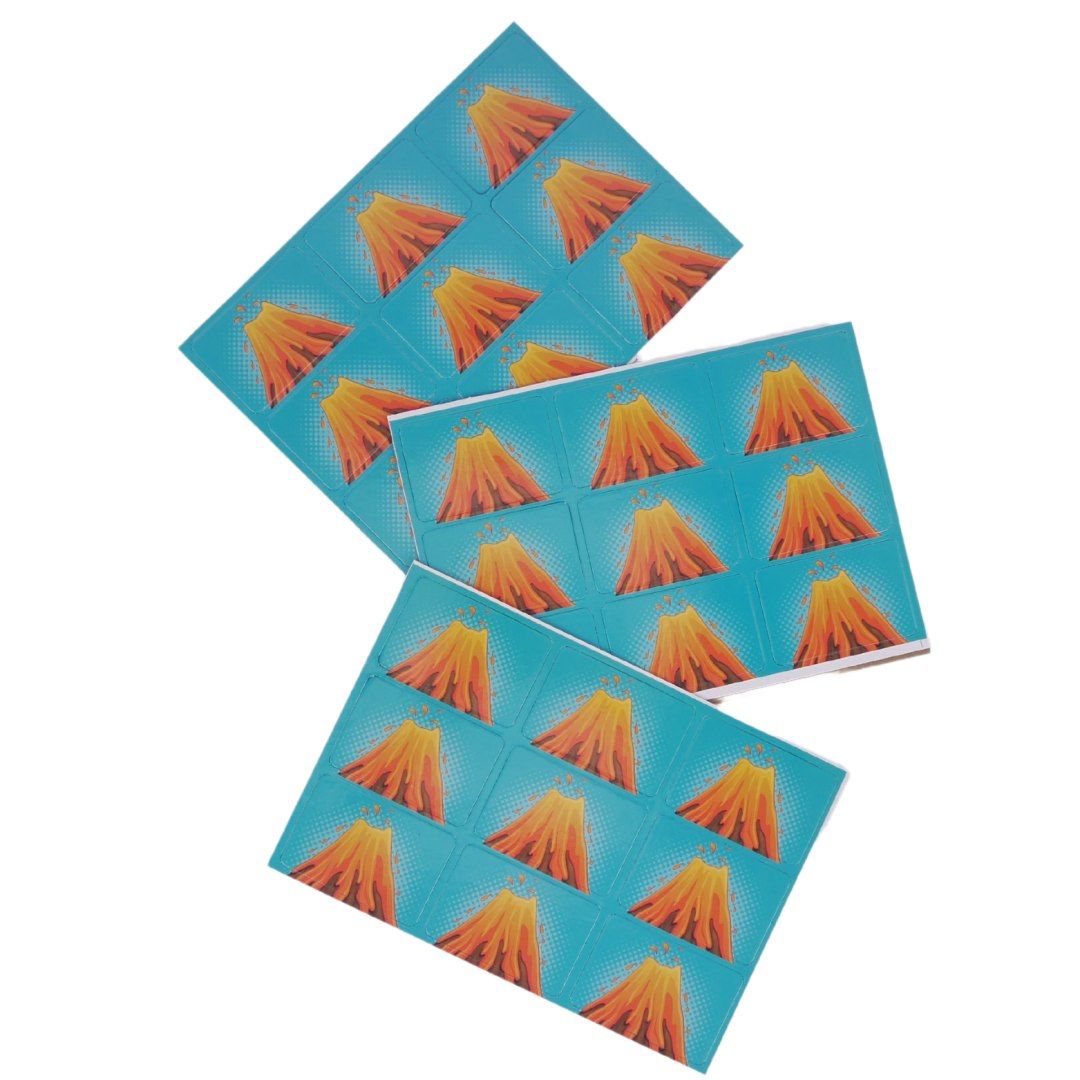 Volcano eruption game