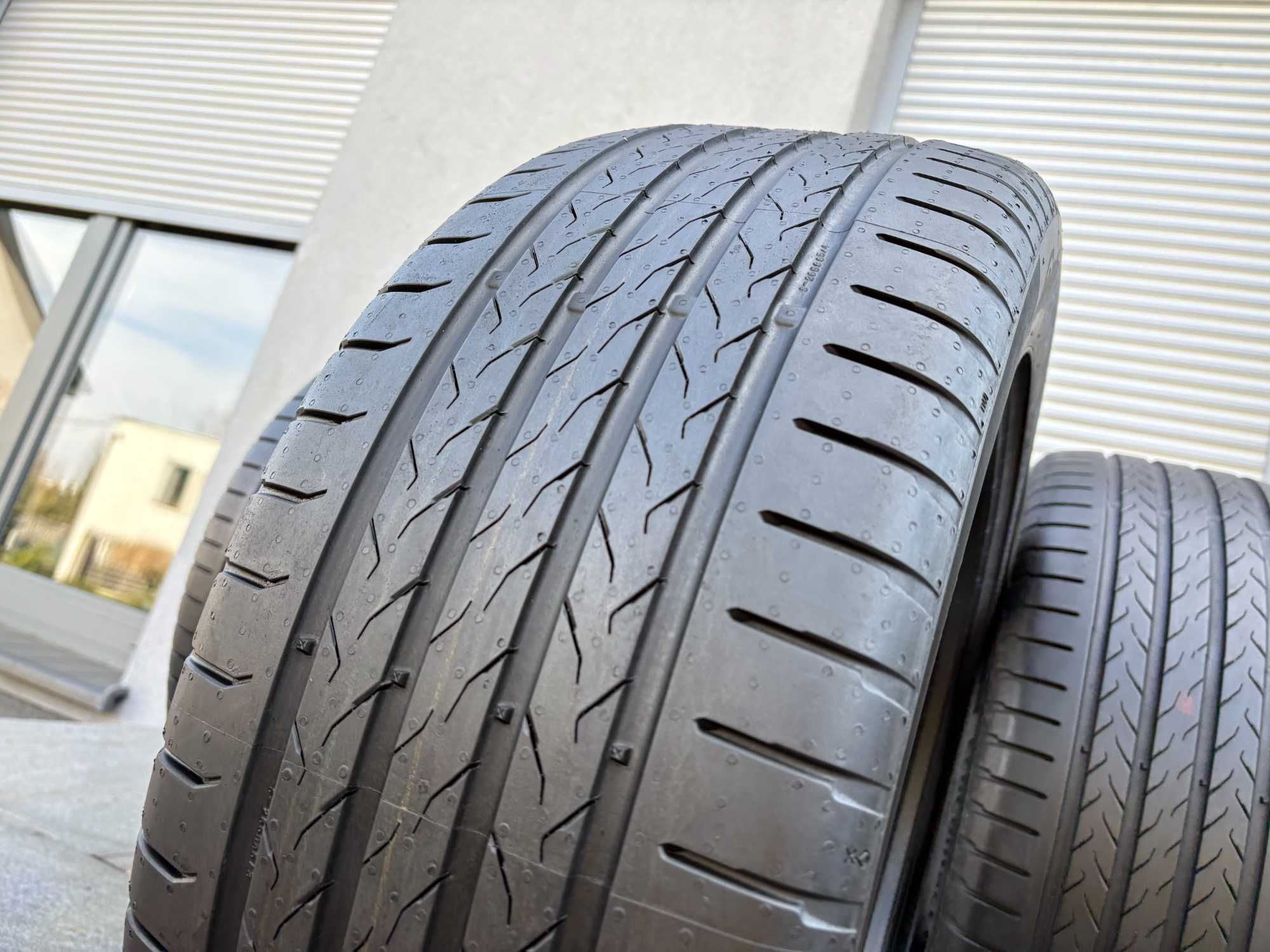 4szt letnie 225/55R18 Continental 6mm 100% bieżnika 2023r L252 gwaranc