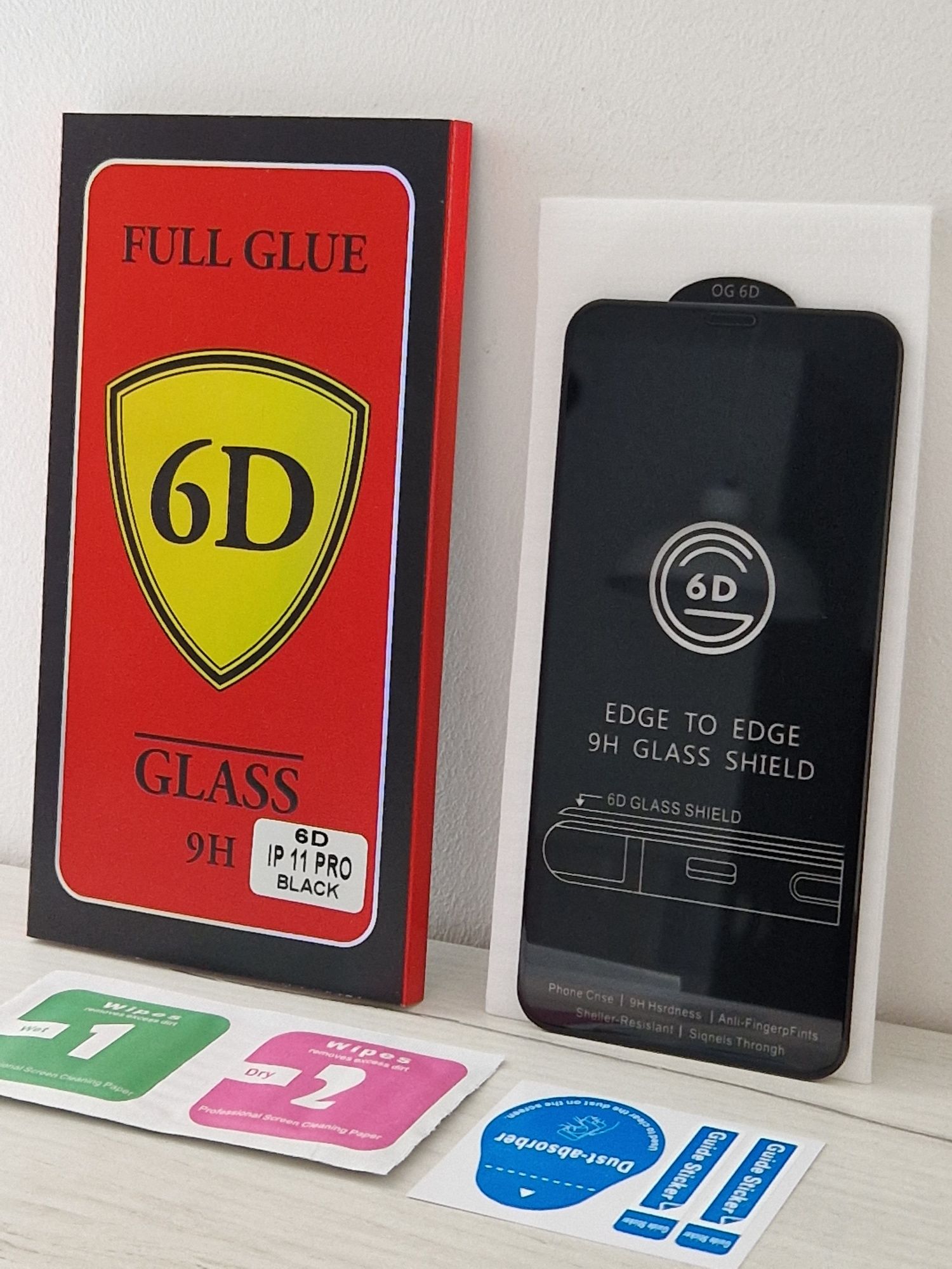 Hartowane szkło Full Glue 6D do IPHONE 11 PRO