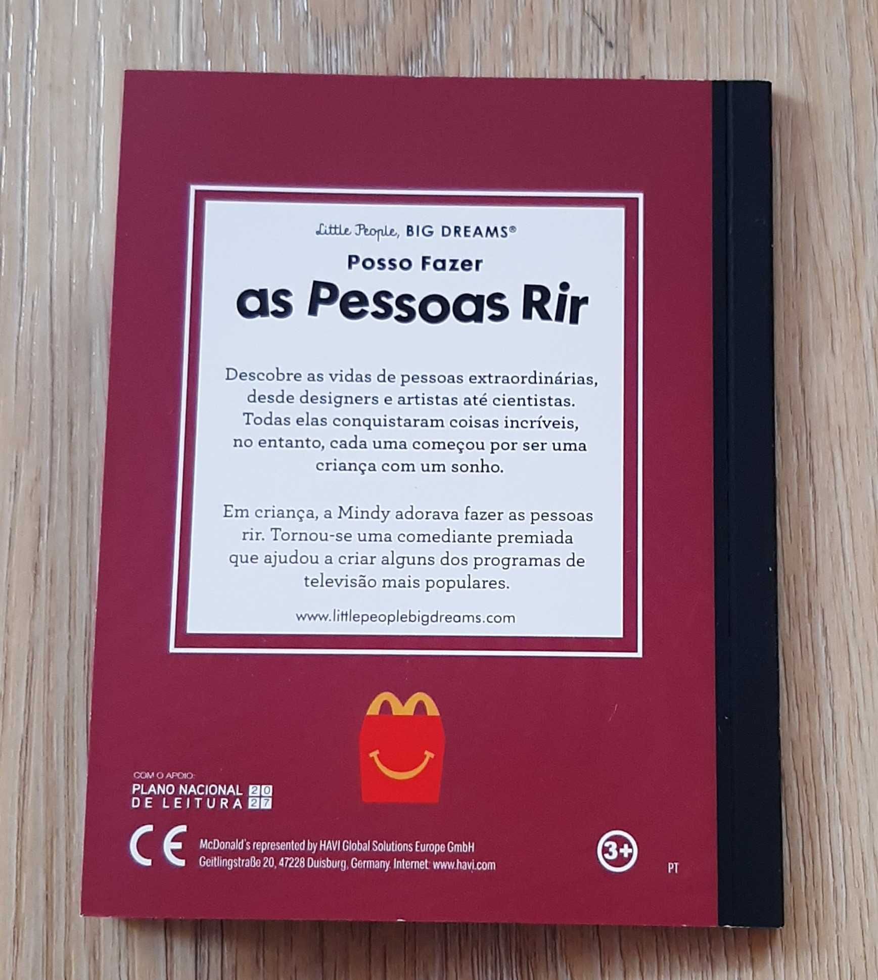 Livro NOVO - Little People, Big Dreams - Mindy Kaling