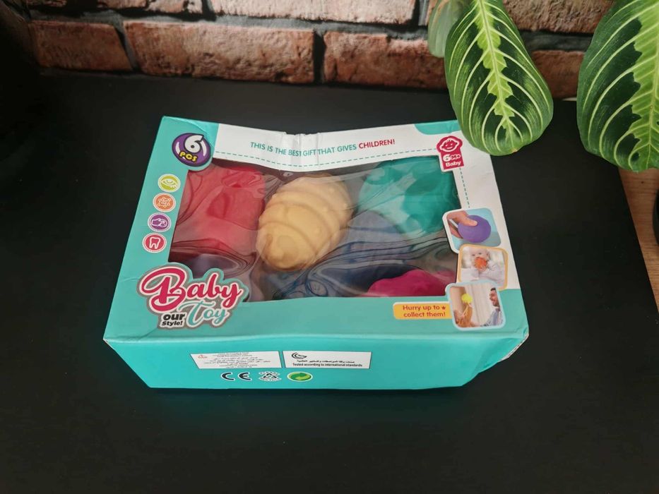 Zestaw 6 sensorycznych piłek dla niemowląt