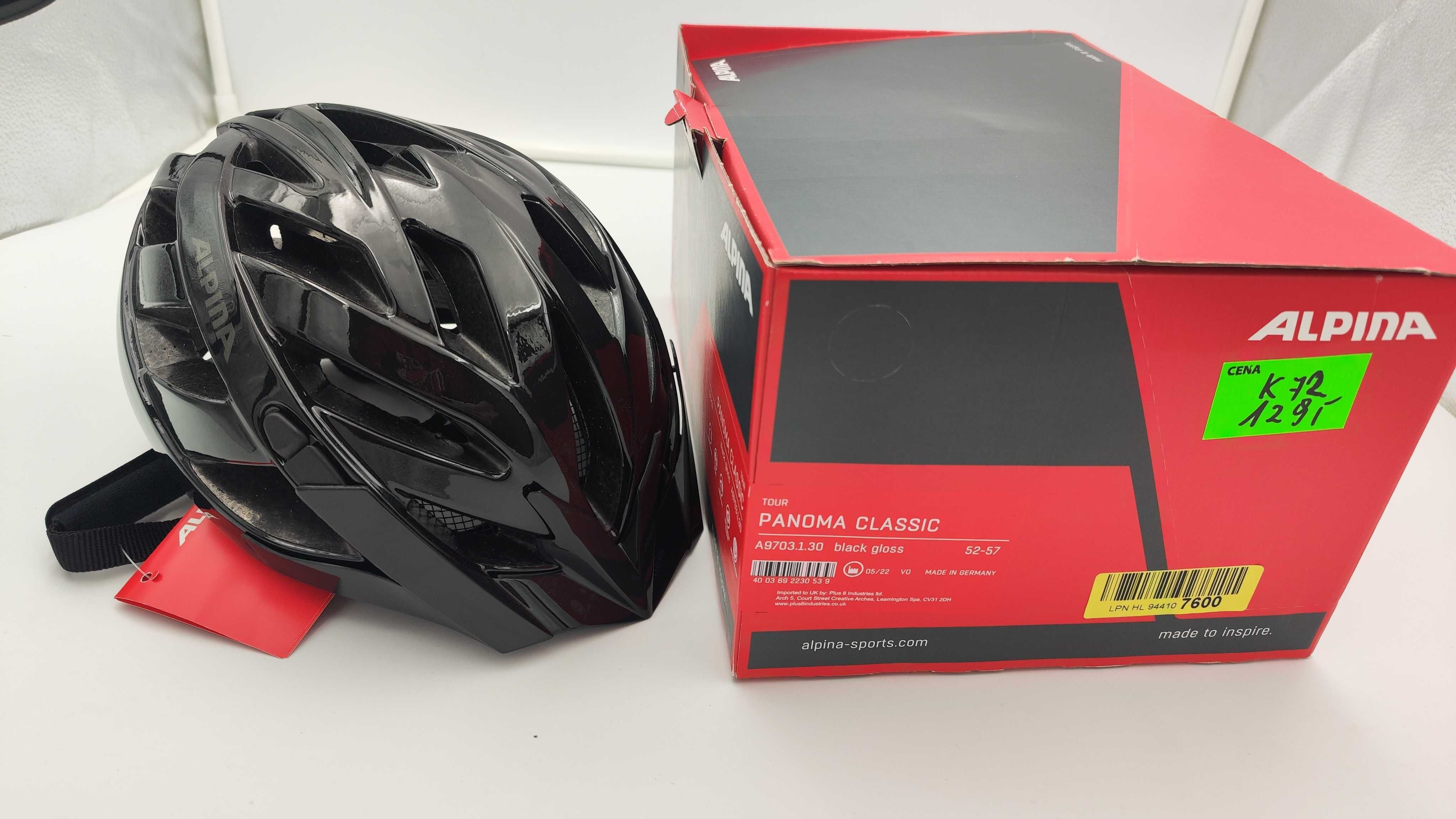 Kask rowerowy Alpina Panoma Classic r 52-57 cm(K72)