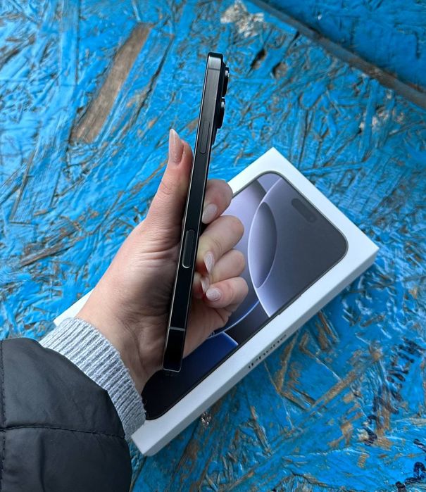 iPhone 16 pro max 256 gb open box ( фізична сім карта) 100%