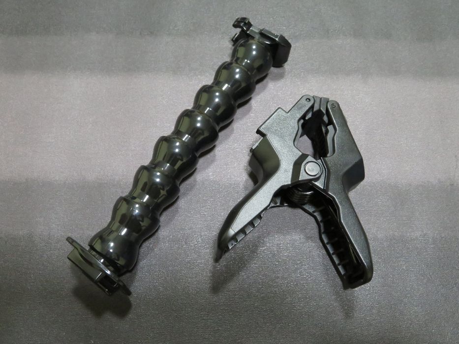 Kit Extensão Flexível/Mola Action Cams - Gopro, SJCAM, Xiaomi, Rollei…