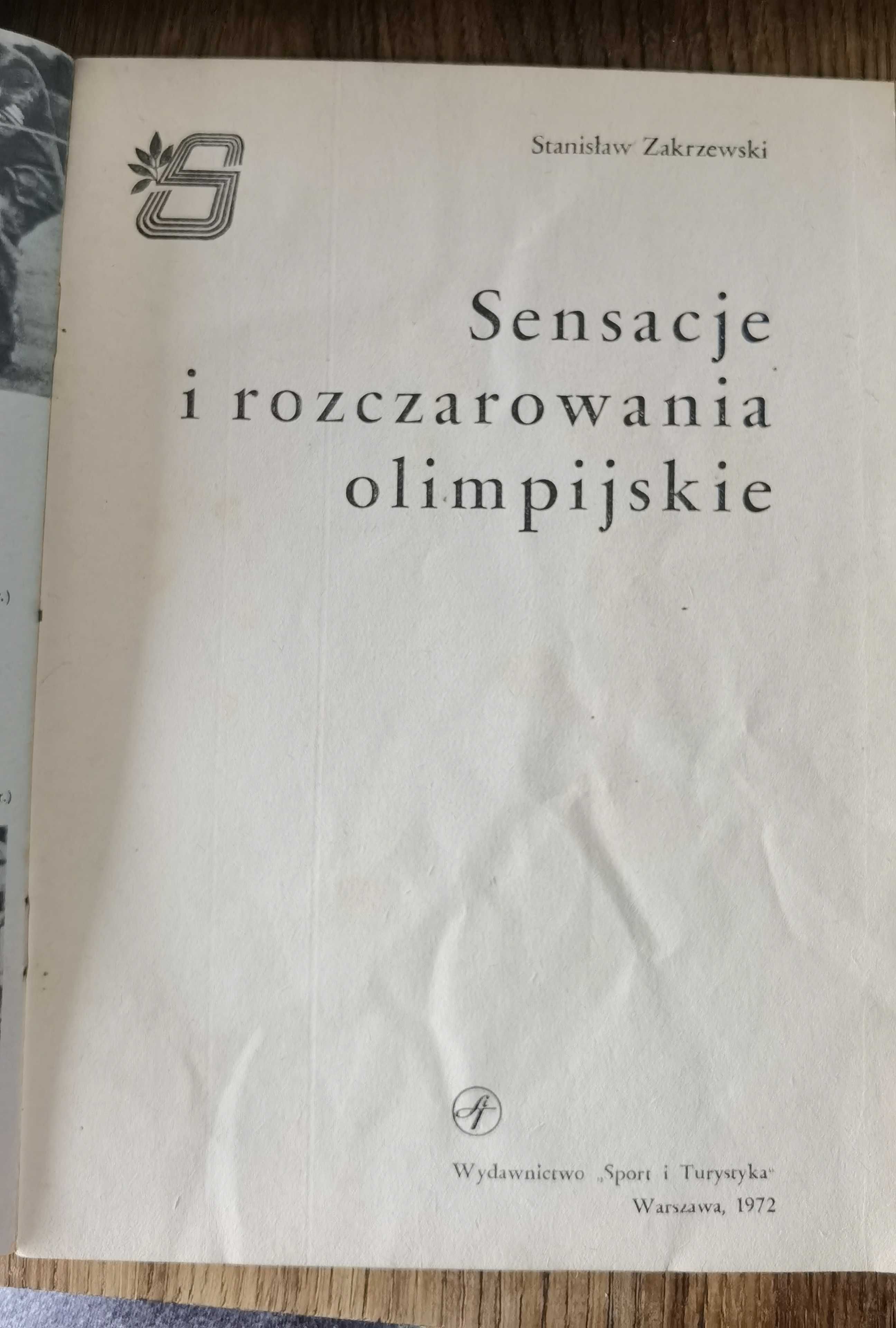 Sensacje i rozczarowania olimpijskie Z.Zakrzewski
