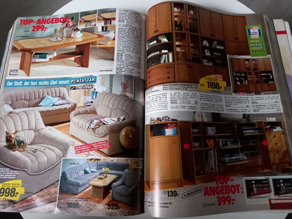 Katalog Neckermann Jesień/Zima Herbst/Winter 1987/88 pamiątka PRL