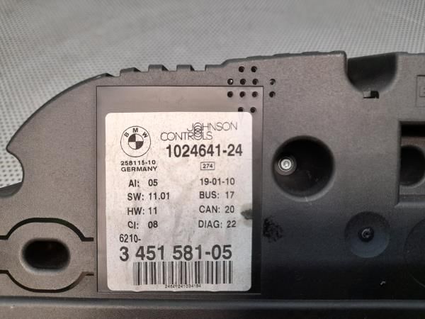 Quadrante / painel de instrumentos BMW X3 (E83)