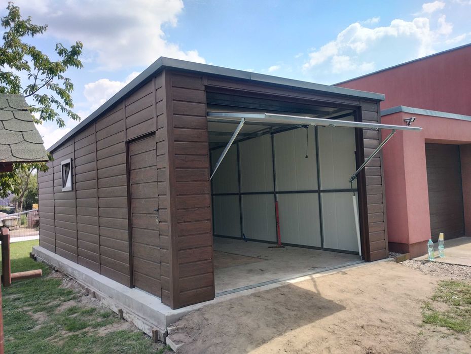 Garaż ocieplany 8/3 , schowek. warsztat. Na wymiar. Producent