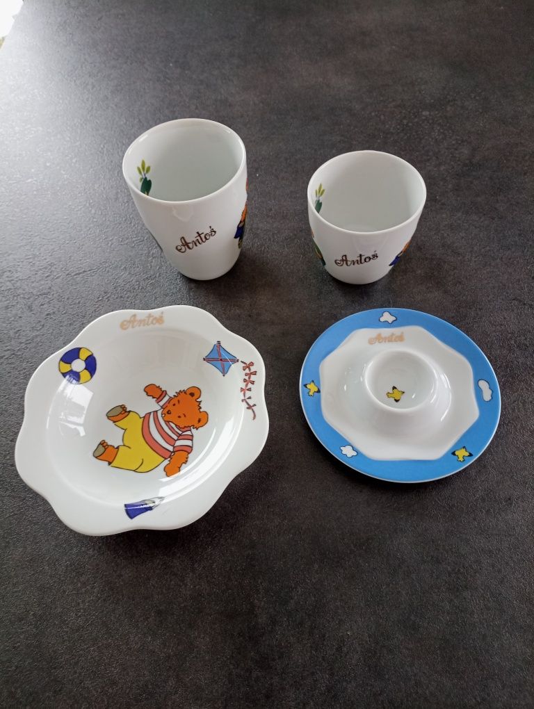 Komplet porcelany dla dziecka