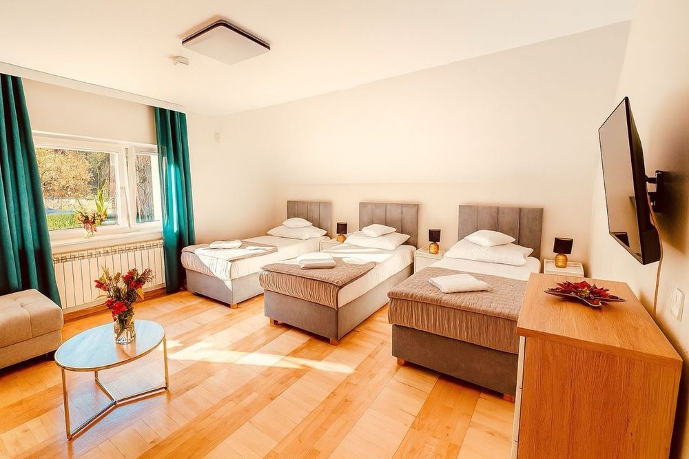 Sylwester Święta Boże Narodzenie domek w górach las jacuzzi sauna SPA