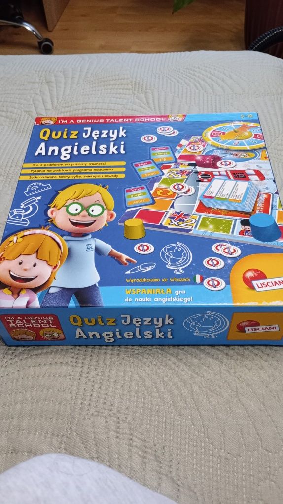 Quiz Język angielski plus domowa ściąga z języka angielskiego