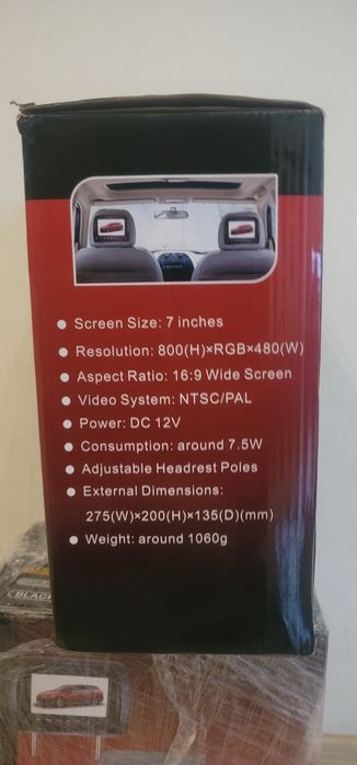 Автомобільні DVD,TV,в підголовниках