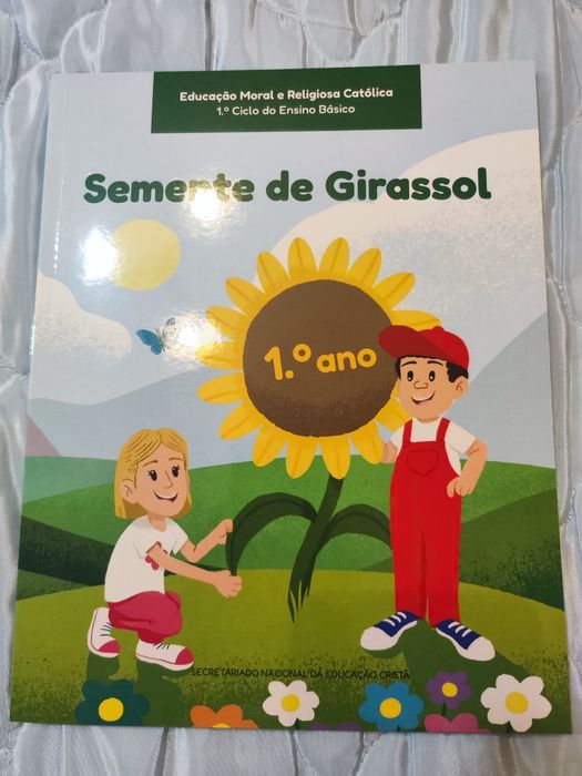 Manual escolar de EMRC "Semente de Girassol" do 1°ano