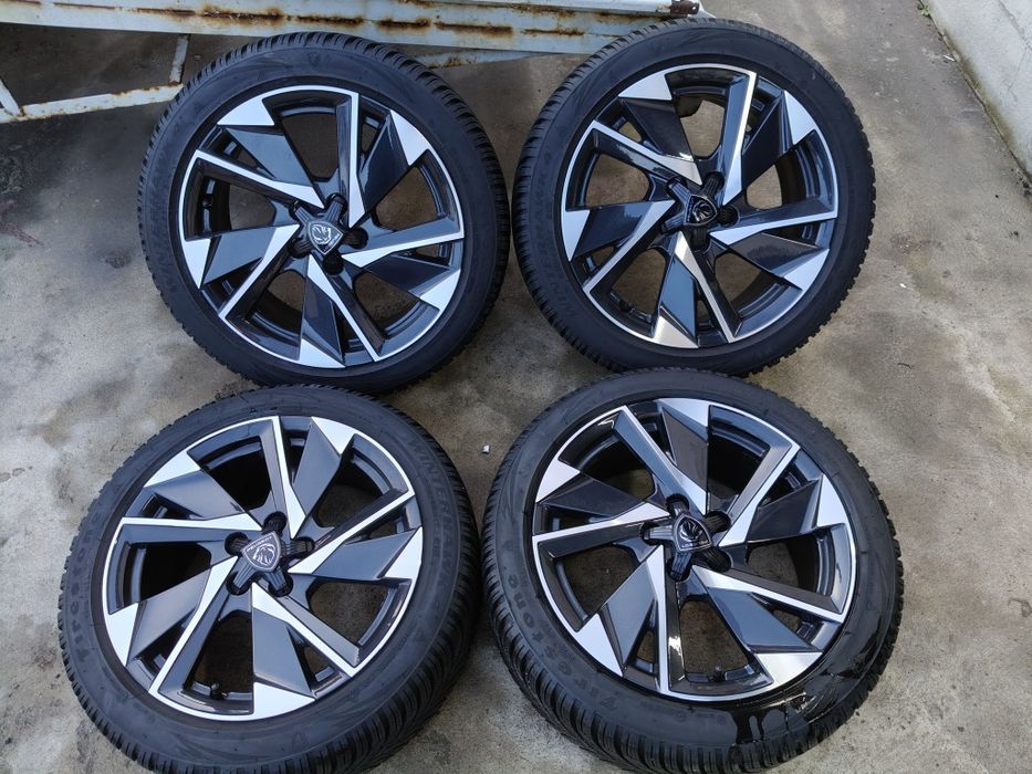 Alufelgi 17  5x108  z oponami zimowymi Peugeot Citroen